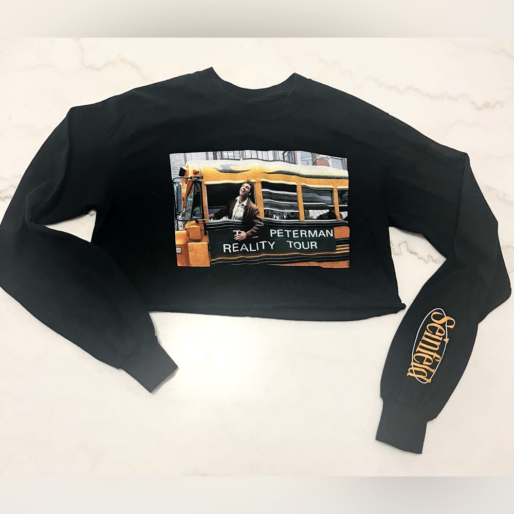 Seinfeld Cropped Sweater size small